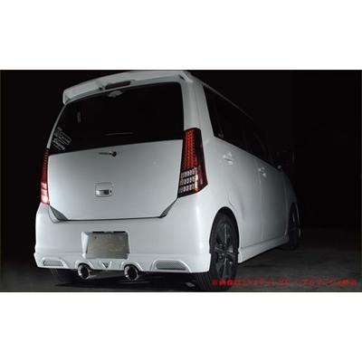 ムーブカスタム LA100S フルバックエキゾースト+リアアンダーセット 