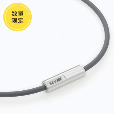 SEV（セブ） 「送料無料」 ルーパー ネックレス タイプM 54cm グレー 