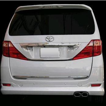 New限定品 ヴェルファイア リアマフラー V Xグレード用 フラットオーバルテールダブル出し Ggh25w モデリスタリアスカート専用 保証書付 Regionmarket Store