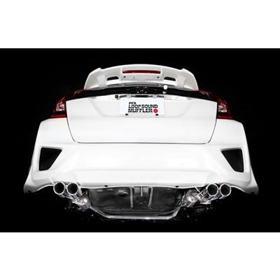 フィット DBA-GK5 グレード：RS PFSマフラー 左右4本出し : エアロ