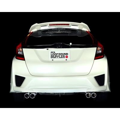 フィット DBA-GK5 グレード：RS PFSマフラー 左右4本出し : エアロ