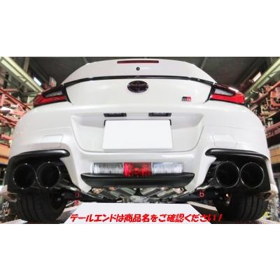 ZN8 GR86 PFSループサウンドマフラー TRDバンパー専用 テール：ステン