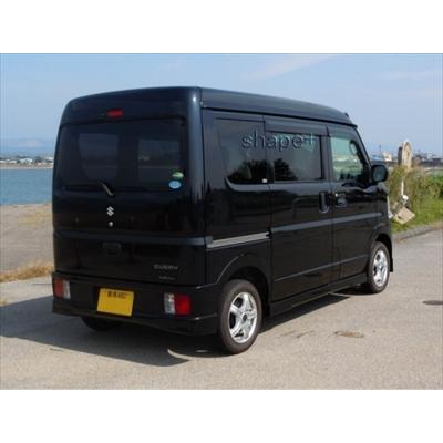 エブリイバン DA17V リアハーフ 塗装済 ブルーイッシュブラックパール3 