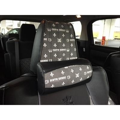 長納期商品」 SIXTHSENSEモノグラム ネックパッド ブラックモノグラム