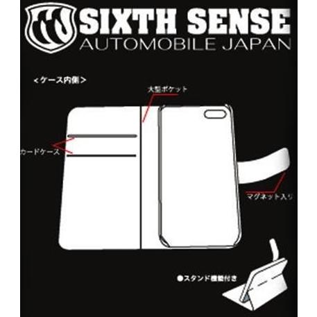 iphoneケース 手帳タイプ 機種：5/5C/5S用 カラー：ブラックレザー調｜toptuner-store｜03