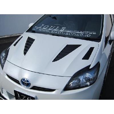 プリウス 30系 JOULE ダクト付きボンネット 塗装済み : エアロ