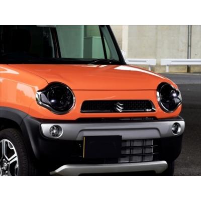 ハスラー MR31S ヘッドライトカバー 左右セット スモーク ハスラー MR31S ヘッドライトカバー 左右セット スモーク