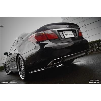 SKPDEZIGN SMART LINE SERIES LEXUS LS600h/600hL中期 REAR UNDER SPOILER  CFRP(カーボン)シルバ−・素地品_2
