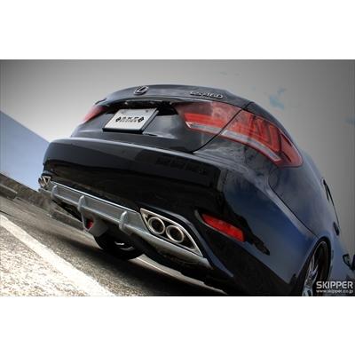 SKPDESIGN SMART LINE SERIES LEXUS LS460(USF/UVF4#) F-SPORT後期  リアアンダースポイラー CFRP(カーボン)シルバ−・素地品（バックフォグ有り）