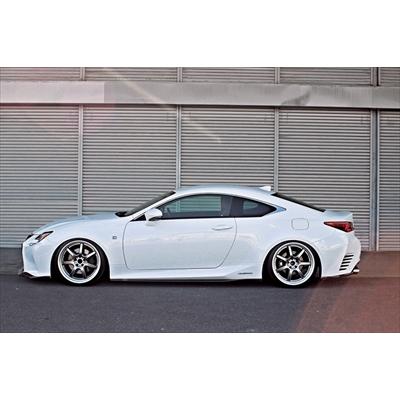 【新品】レクサス Lexus rc 200 300 350 サイドステップ レクサス RC350/300h/200t F-SPORTS専用 サイドステップ FRP : エアロ