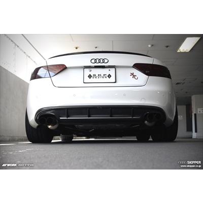 SKIPPER SKPDEZIGN SMARTLINE SERIES アウディ・A5/S5 Rear Under Diffuser FRP製 塗装取付込