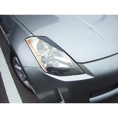 フェアレディZ Z33 アイライン Type4 ブラックカーボン 綾織り クリア