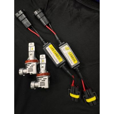 JEEP コンパス専用LEDヘッドライトバルブ H9/H11 6500k キャンセラー