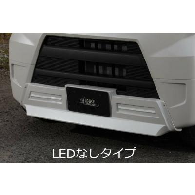 S321V ハイゼットカーゴ 後期 フロントハーフスポイラー LEDなし