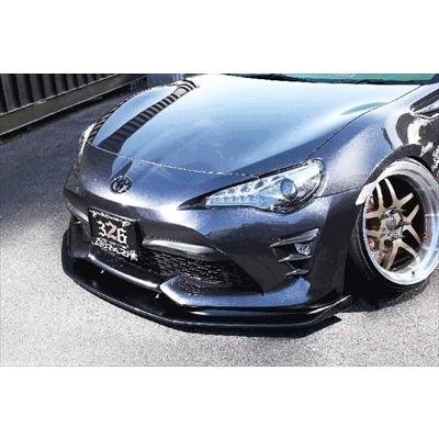 トヨタ86 326power フロントアンダースポイラー ZN6 86 後期 3D☆STAR フロントアンダースポイラー : エアロ.カスタム