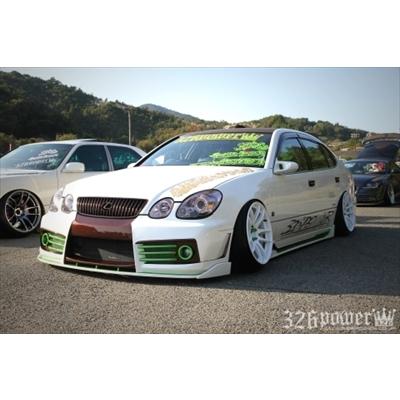 アリスト　エアロバンパー アリスト 16系 - クエストパワー MATRIX フロントバンパー 【カーボン