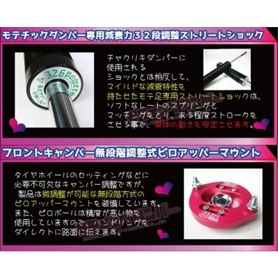 アルファード 30系 2WD用 モテチックダンパー : エアロ.カスタムパーツ