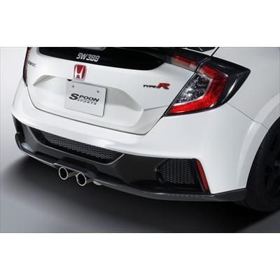 FK8 シビック TypeR エアロバンパー(リア) カーボン : エアロ.カスタム