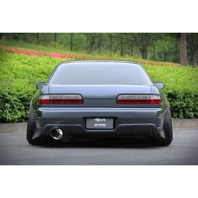 シルビア S13 雅 MIYABI リアバンパー 塗装取付込 : エアロ.カスタム