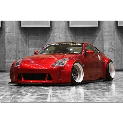 フェアレディZ Z33 華艶 KAEN フロントフェンダー 55mm : エアロ