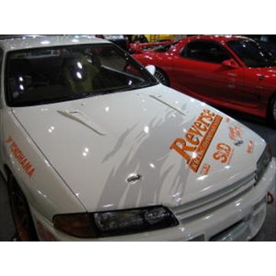 スカイライン GT-R R32 ボンネットダクト （汎用） 塗装済み : エアロ