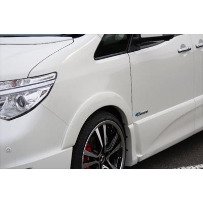 C25セレナ　オ—バー フェンダー セレナ ハイウェイスター C25 後期 オーバーフェンダー SHORIN