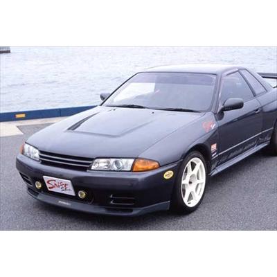 スカイラインGT-R BNR32 エアロボンネット FRP製 塗装済み : エアロ