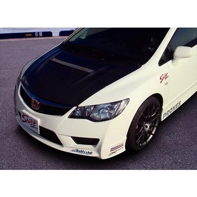 シビックタイプR FD2 エアロボンネット FRP製 塗装済み : エアロ