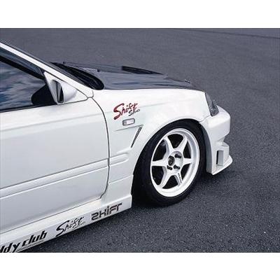 シビック EK系後期 エアロフェンダー : エアロ.カスタムパーツの 