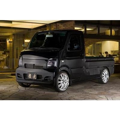 スクラムトラック DG63T 慶虎 サイドステップ 塗装済み : エアロ