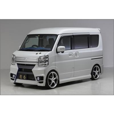 エブリイワゴン DA17W 慶番 フロントバンパー 純正フォグランプ非装着 