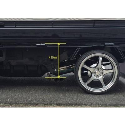 ハイゼットサイドマフラーs500 ダイハツ ◎Kei-Zone 慶虎 サイド出しマフラー ハイゼット