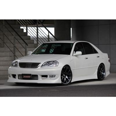 JZX110WマークIIブリットフロントフェンダー左右 マークII JZX110 左右フロントフェンダー30mm 塗装取付込 : エアロ