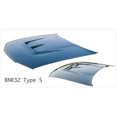BNR32 GTR TypeS ボンネット FRP : エアロ.カスタムパーツのTopTuner 