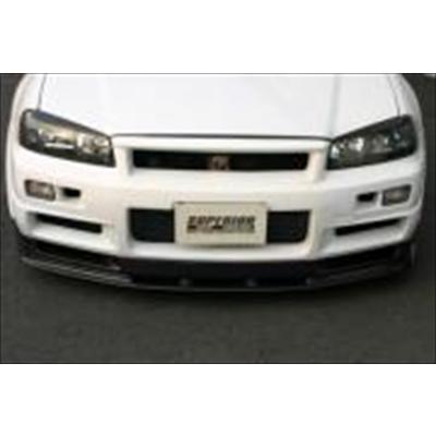 スカイライン GT-R BNR34 カーボンアイラインガーニッシュ 取付込