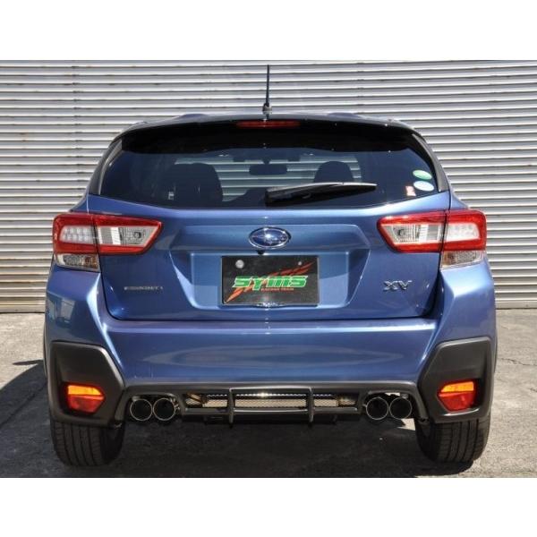 スバルxv Gt3 7 リアマフラー ガーニッシュセット 塗装済 クールグレーカーキ エアロ カスタムパーツのtoptuner 通販 Paypayモール