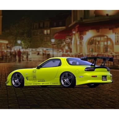 Rx 7 Fd3s Vertex エアロ3点キット 6型用コンビネ ションランプ使用 塗装済み エアロ カスタムパーツのtoptuner 通販 Paypayモール