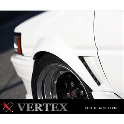 トレノ AE86 VERTEX フロントエアロフェンダー左右セット(片側20mm 
