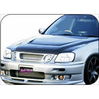 C34 ステージア　RS FOUR S　ボンネット ステージア 34 エアロボンネット後期 (カーボン) クリア塗装済み