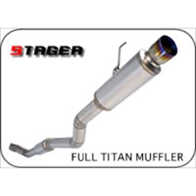 ステージア 34 フルチタンマフラー 80＞100＞120O 260RS : エアロ