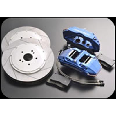 美品！RB3 フロントブレーキキャリパー + ディスクセット オデッセイ RB3 フロント 6POT レーシングキャリパー 380φ : エアロ