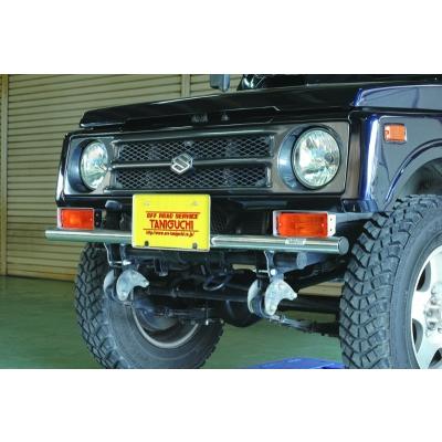 JA11 ジムニー スキッドバンパー Type2 ステンレス製 : エアロ