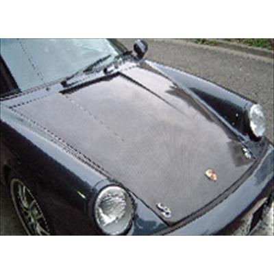 ポルシェ 964 ライトウエイトボンネット ケプラー 塗装済み : エアロ  