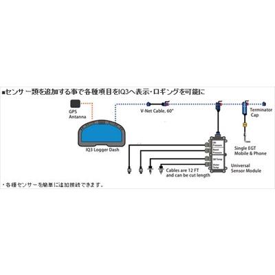 汎用 レースパック ダッシュロガー用 温度センサー｜toptuner-store｜02