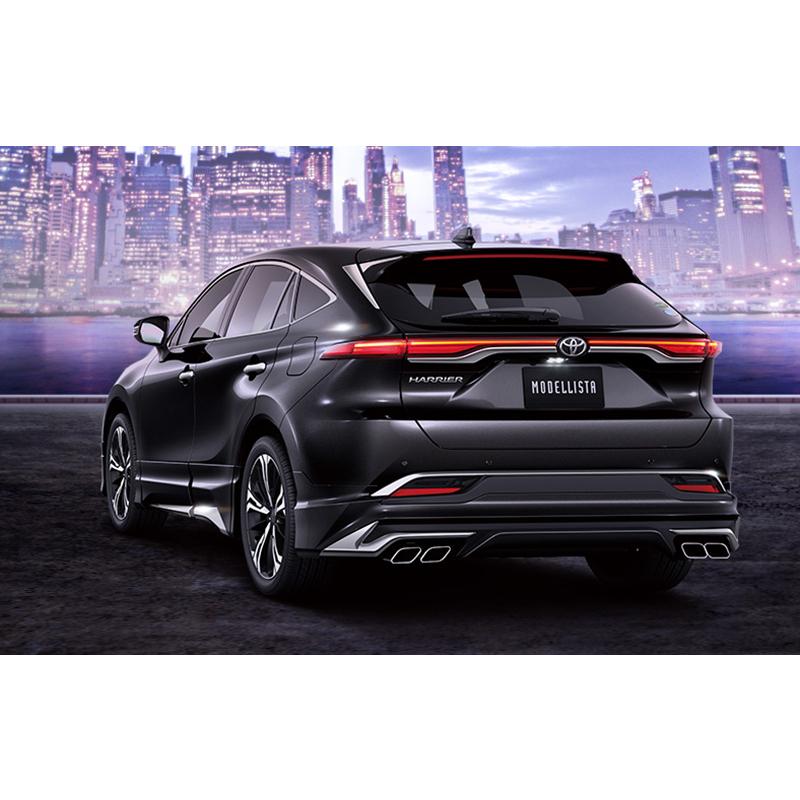 ハリアー ハイブリッド 80系 Gran Blaze Style リヤスタイリングキット 塗装済み プレシャスブラックパール 取付込 エアロ カスタムパーツのtoptuner 通販 Paypayモール