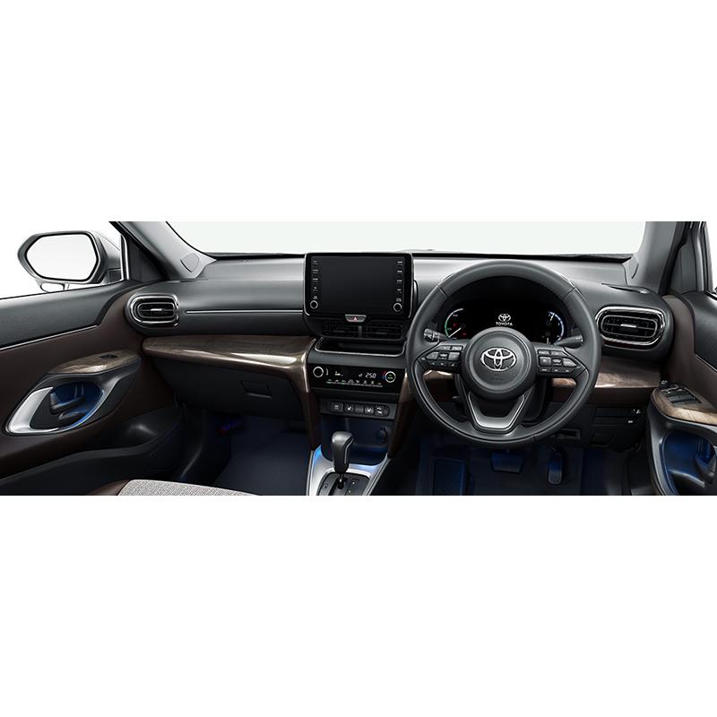 ヤリスクロス Mxpb1 Mxpj1 インテリアパネルセット 黒木目調 エアロ カスタムパーツのtoptuner 通販 Paypayモール