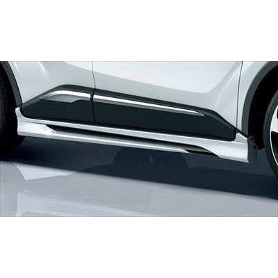 CH- Rモデリスタサイドスカート左右、むげんカルピス CHR 後期 ZYX/NGX モデリスタ エレガントアイススタイル サイド