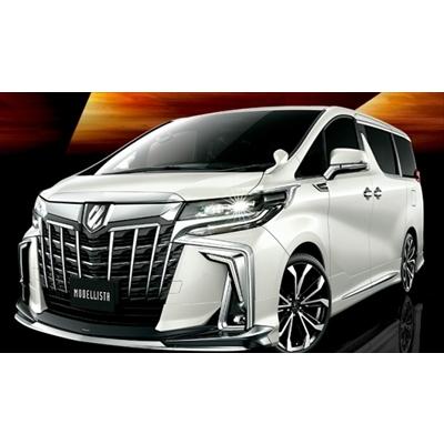 アルファード30系　モデリスタ　サイドスカート 運転席側セットRのみ欠品 30アルファード後期モデリスタサイドスカートR（運転席側） 30