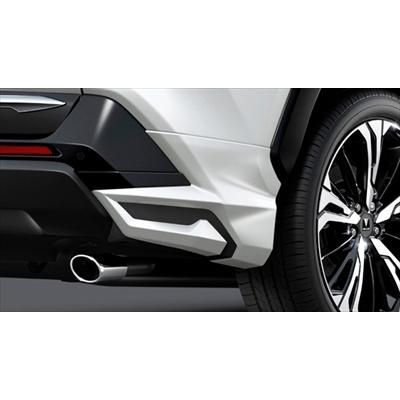 50系 RAV4 PHV リヤスパッツ 素地 塗装済み : エアロ.カスタムパーツの