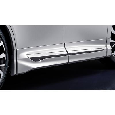 40アルファード モデリスタ サイドスカートフロント&リア左右フルセット 40系 アルファードMODELLISTA サイドスカート ユニバーサルステップ付